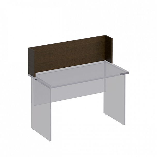 Настольная перегородка "Формула" ФР 457 венге темный - Вид 1