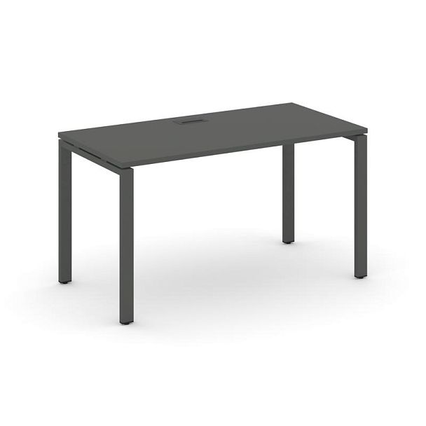Стайл Проджект Стол письменный SN-6P.SP-021 Антрацит/Металл Антрацит 980*800*750 - Вид 1