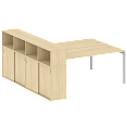 /catalog/kategorii/stoly/rabochie-stantsii-i-bench-sistemy/metal-system-quattro-r-st-s-shkafom-kupe-na-p-obraznom-m-k-50bp-rs-sshk-4-5-t-akatsiya-seryy-metall-/ - фотография