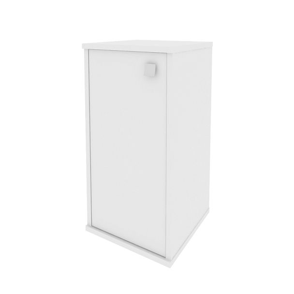 Style Шкаф низкий узкий левый Л.СУ-3.1 (L) Белый 412*410*828 - Вид 1