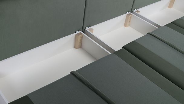 Угловой диван "Кливленд" без подлокотников - Вид 7