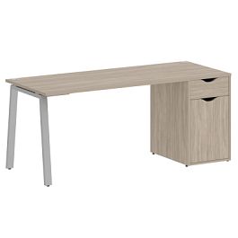 Home Office Стол письменный VR.SP-3-178.1.A Дуб аттик/Серый металл 1780*720*750 - Фото предпросмотра