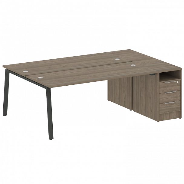 Рабочая станция "Metal System" БА.РС-СТП-2.5 вяз/антрацит - Вид 1