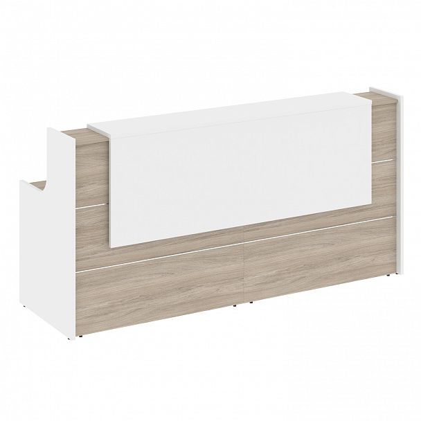 Ресепшн "Onix" O.R-K-9 дуб аттик/белый - Вид 2