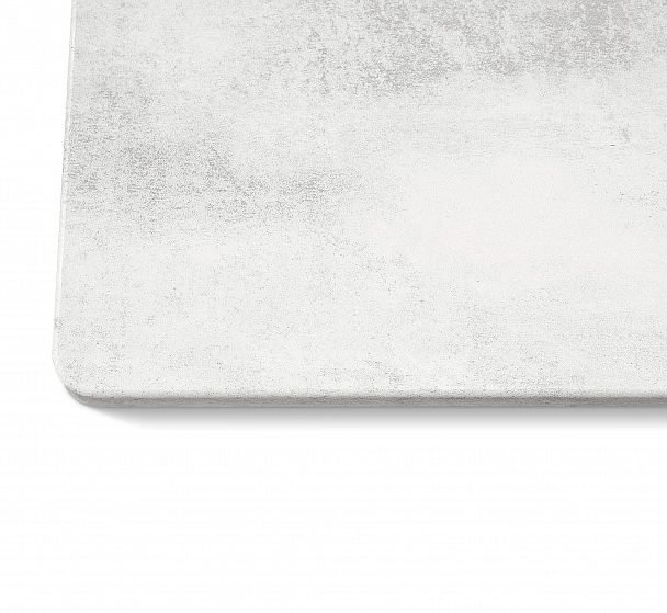 Стол Sheffilton SHT-TU14/120/80 МДФ белый муар/золото/голубой бетон - Вид 3