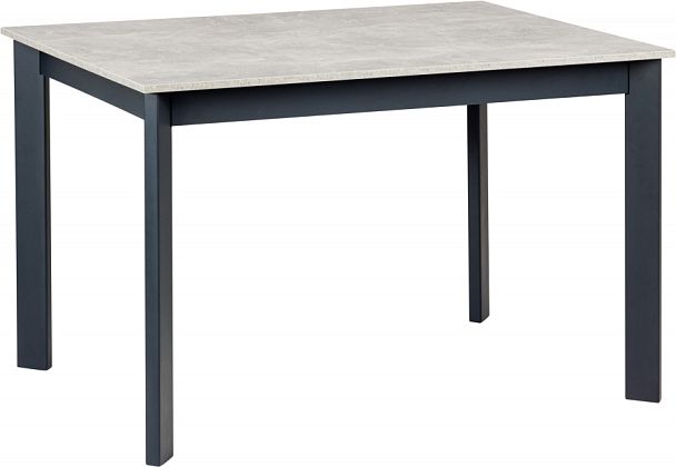 Стол деревянный кухонный раскладной Стил 120(170)*80 Бетон/Серый - Вид 1