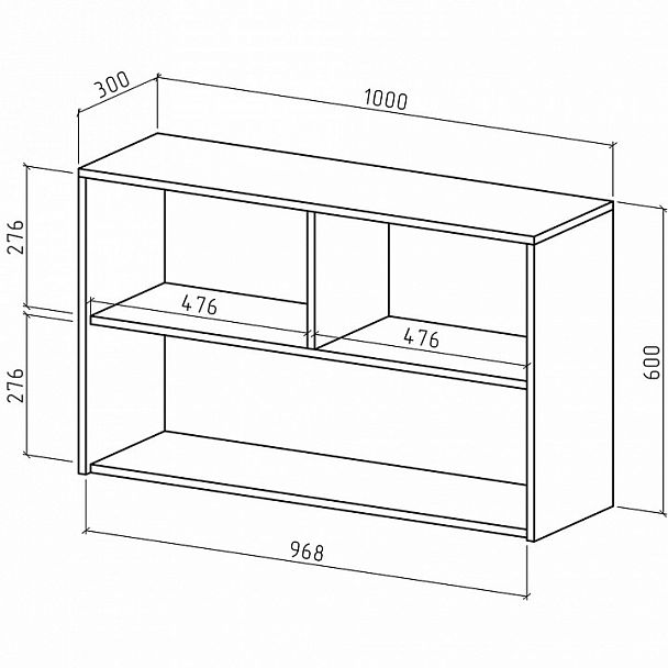 Тумба навесная Мария-8 - Вид 2