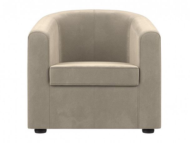 Кресло Норден (полностью микровельвет бежевый) - Вид 2