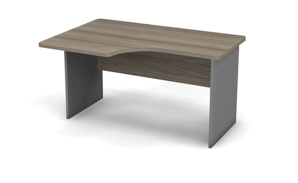 Стол эргономичный L,R 1400 Берлин Дрифтвуд/Серый СУ 140.95 L/R - Вид 2