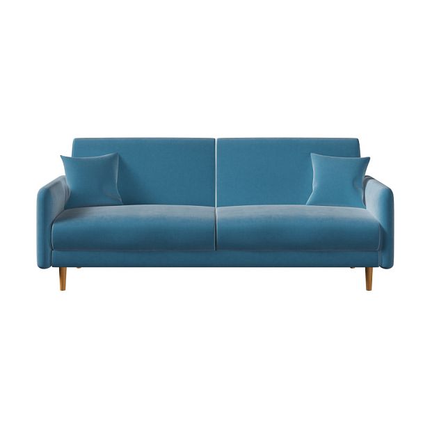 Диван-релакс трехместный Chairman Ларс 2060х900х860 велюр бирюзовый - Вид 1