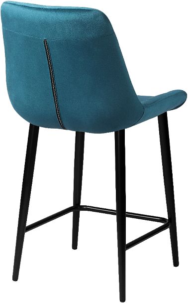 Комплект полубарных стульев Эйден, Confetti izumrud/черный, 4 шт. - Вид 4