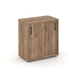 Стайл Проджект Тумба опорная/приставная SN.TOP-042 Дуб Табак/Черный Ручки 700*400*750 - Фото предпросмотра