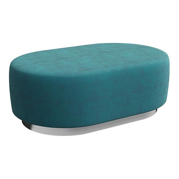 Vermont Пуфик PV-5 Teddy 663/Серебро 1200*800*425 - Вид 1