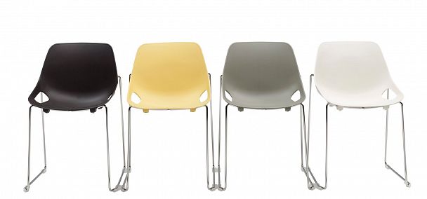 Стул Q5 (пруток), белый, стопируемый - Вид 7