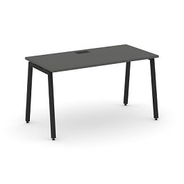 Стайл Проджект Стол письменный SN-4A.SP-004 Антрацит/Металл Черный 1580*600*750 - Фото предпросмотра