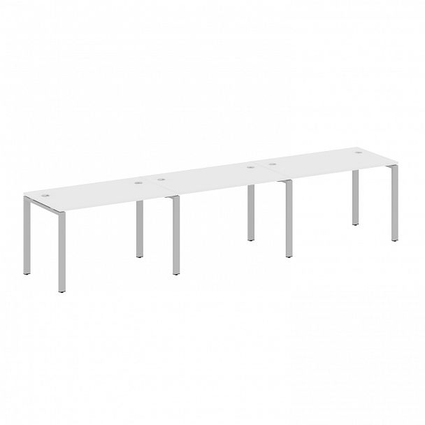 Рабочая станция "Metal System" БП.СМ-3.2 белый/серый - Вид 1