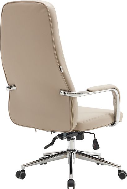 Кресло руководителя Everprof Vesta (Веста) Экокожа Бежевый - Вид 4