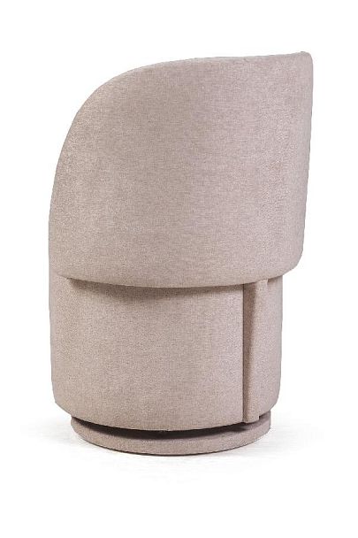 Пуф с кручением Bubble, шенилл puffy бежевый - Вид 11