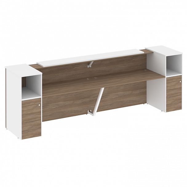 Ресепшн "Onix" O.R-K-11 дуб аризона/белый - Вид 1