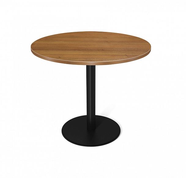 Стол Sheffilton SHT-TU43/TT 80 ЛДСП черный муар/орех - Вид 2