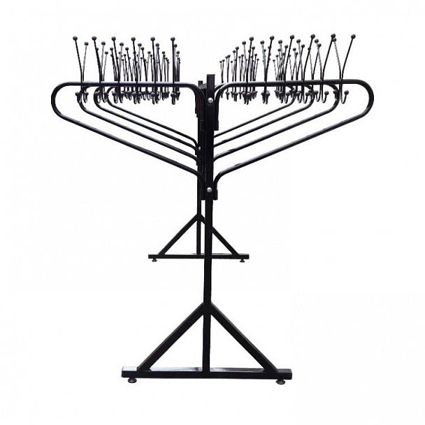 Вешалка поворотная напольная 4СТ на 96 крючков - Вид 3