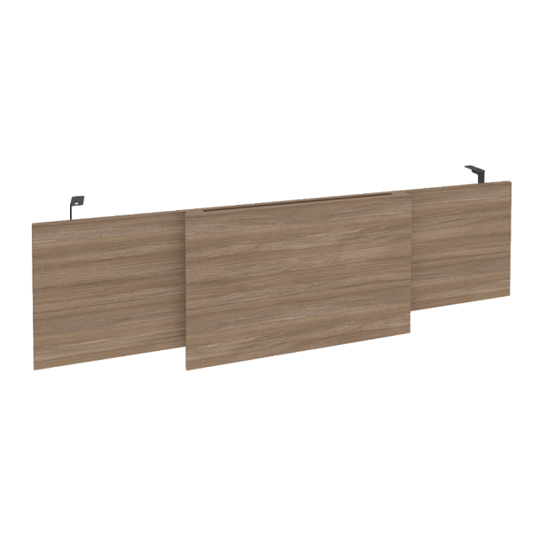 Onix Direct Царга стола руководителя O.M-CSR-5 Дуб аризона/Антрацит металл 1540*450*54 - Вид 1