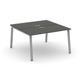 Стайл Проджект Рабочая станция 2-х сторон. SN-6A.DRS-003 Антрацит/Металл Серый 1380*1232*750 - Фото предпросмотра