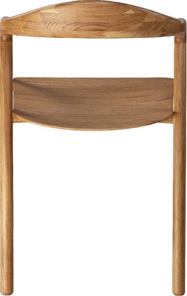 Кресло деревянное из массива дуба Соул Дуб светлый - Вид 6