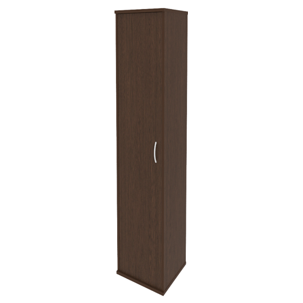 Riva Шкаф высокий узкий левый А.СУ-1.9 (L) Венге 404*365*1980 - Вид 1