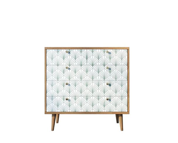 Комод Berber пять ящиков 38 принт арт BB36/Print_38 - Вид 1