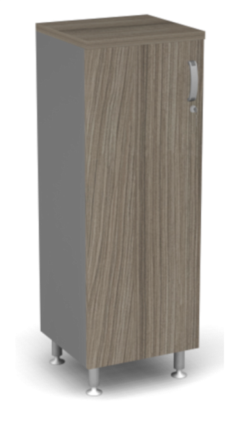 Стеллаж закрытый L,R ДВП Берлин Дрифтвуд/Серый ШЗ31-45 з/с ДВП - Вид 2