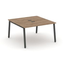 Стайл Проджект Рабочая станция 2-х сторон. SN-6A.DRS-001 Дуб Табак/Металл Антрацит 980*1232*750 - Фото предпросмотра
