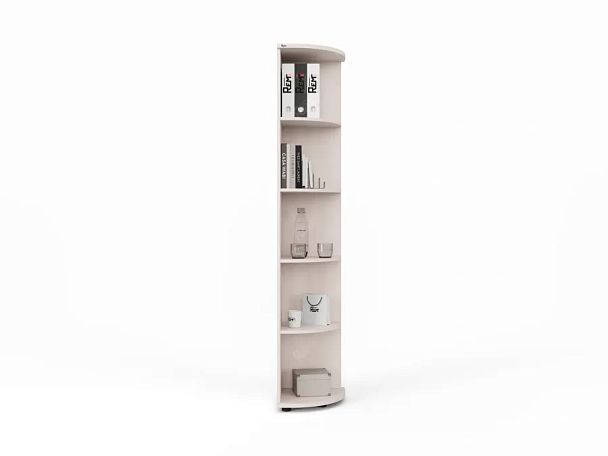 ЛАЙТ / LIGHT RLG030-35x35 Угловой стеллаж 35x35x183 Дуб Молочный - Вид 3