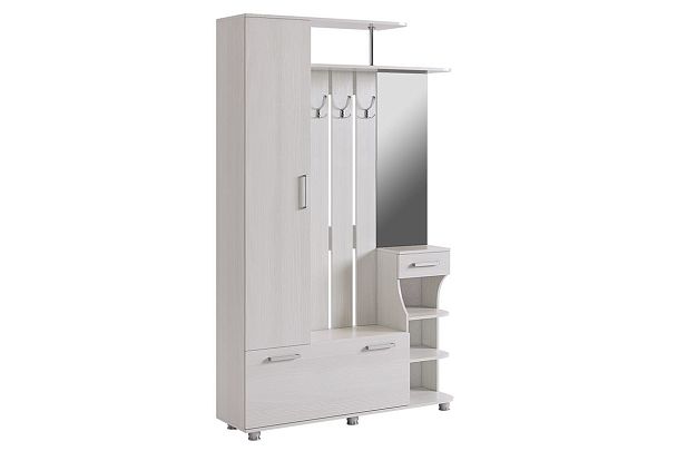 Прихожая Барселона-1 PR-0016.1747 белый рамух - Вид 2