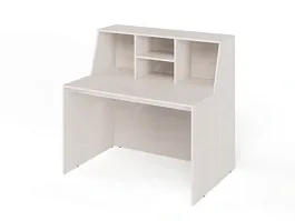 UNITY РРП3-9-17-DM Прямой блок ресепшн с полкой 90-170 1700х900х1150 - Фото предпросмотра