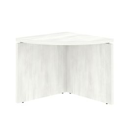 Yalta Элемент наборного стола переговорного LT.SPU (L) Снежная патина 800*800*750 - Фото предпросмотра