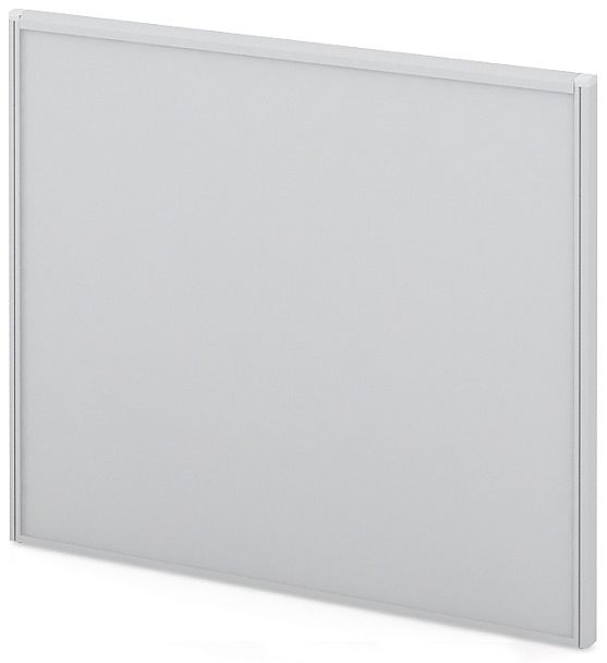 Модуль сплошной "Мобильные офисные перегородки «Логика»"  ПК-ЛГ-МДС138х150Д-В1-19 серый - Вид 1