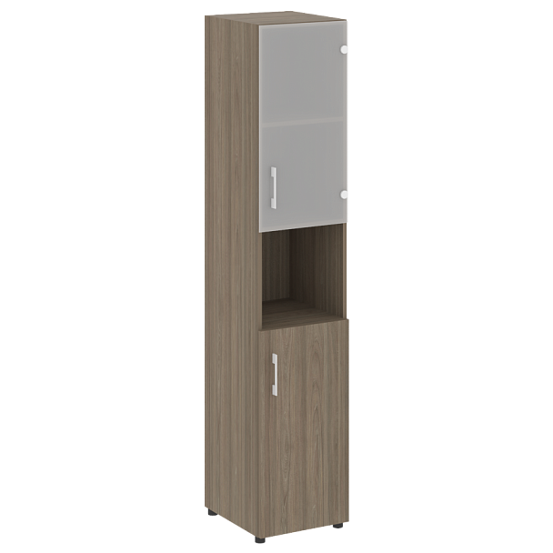 Yalta Шкаф узкий LT.SU-1.4 (R) Вяз 400*450*1987 - Вид 1