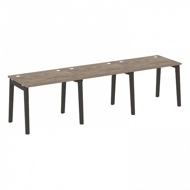 Рабочая станция "Onix wood" OW.RS-3.1.7 тиквуд темный/дуб темный - Вид 1