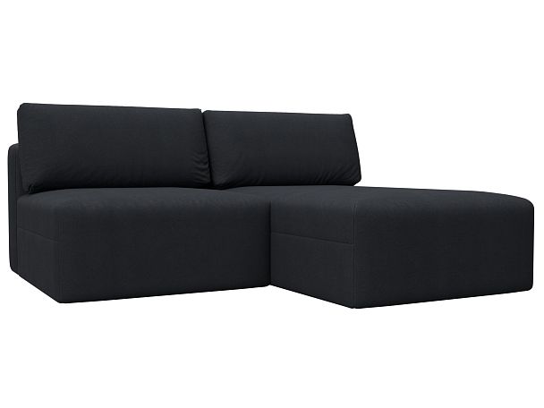 Диван угловой модульный Лига-060 НПБ угол универсальный Искусственная замша серый - Вид 2