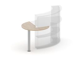 RAC126 ACCORD Приставка 876х1098х732 Сосна Аланд - Фото предпросмотра