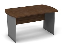 Стол симметричный 1400 Берлин Орех Вармия/Серый СС 140.85 - Фото предпросмотра