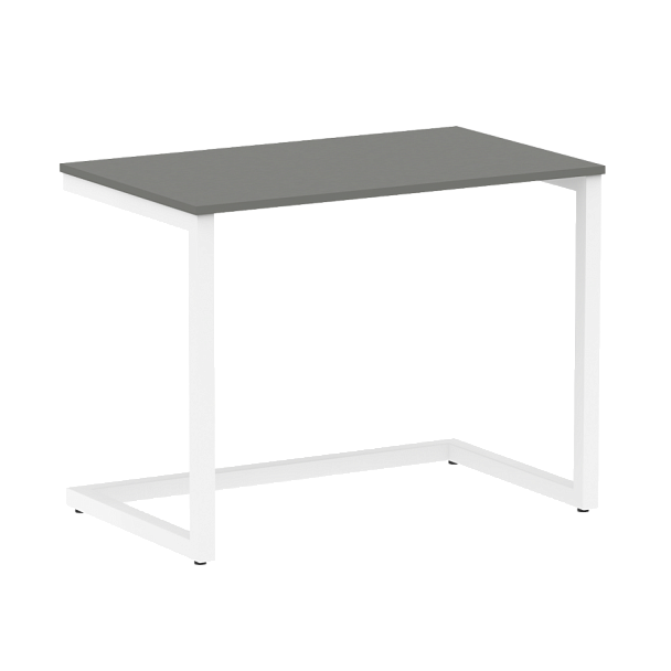 Home Office Стол письменный VR.SP-2-98 Металлик/Белый металл 980*600*750 - Вид 1