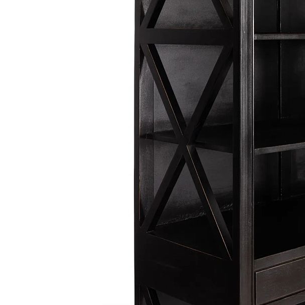 Библиотека Secret de Maison Блэк Лэйбл/Black Label (мод. DA-2379), дерево манго/мдф, черный - Вид 9