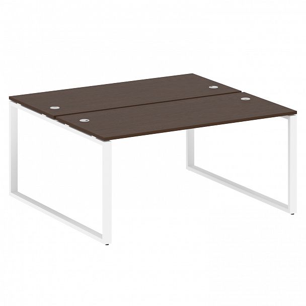 Рабочая станция "Metal System" БО.РАС-СП-2.4 венге/белый - Вид 1