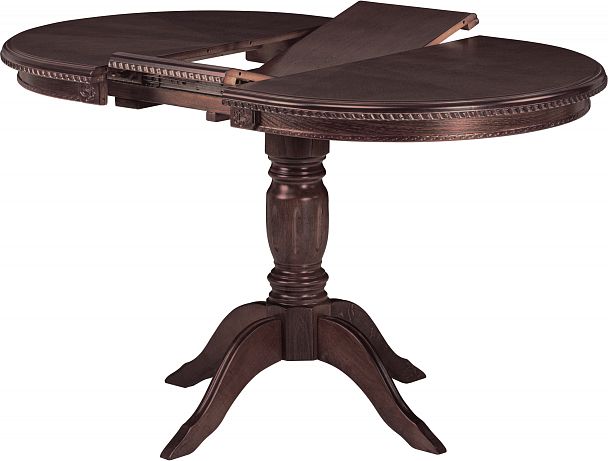 Стол деревянный раскладной Лорель 100 Венге - Вид 4