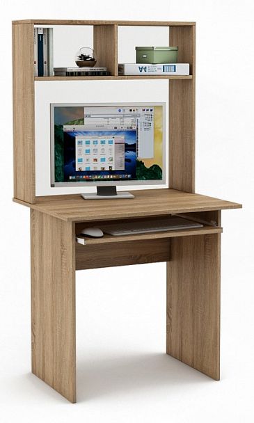 Стол компьютерный Лайт-1К СН - Вид 1