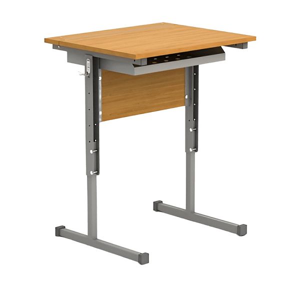 Парта Ш-305, одноместная, регулируемая, с корзиной, гр.2-6 - Вид 1