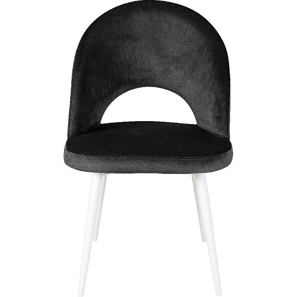 Комплект кухонных стульев Рэди черный велюр/белый, 4 шт. - Вид 2