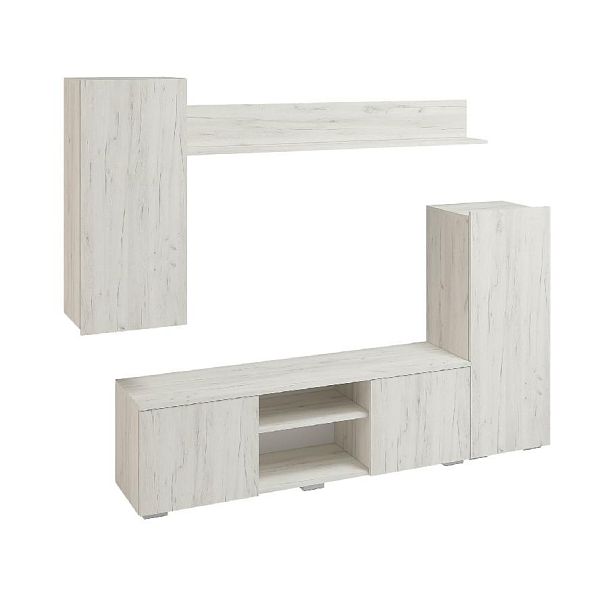 гостиная Амелиа дуб крафт белый/дуб крафт белый - Вид 1